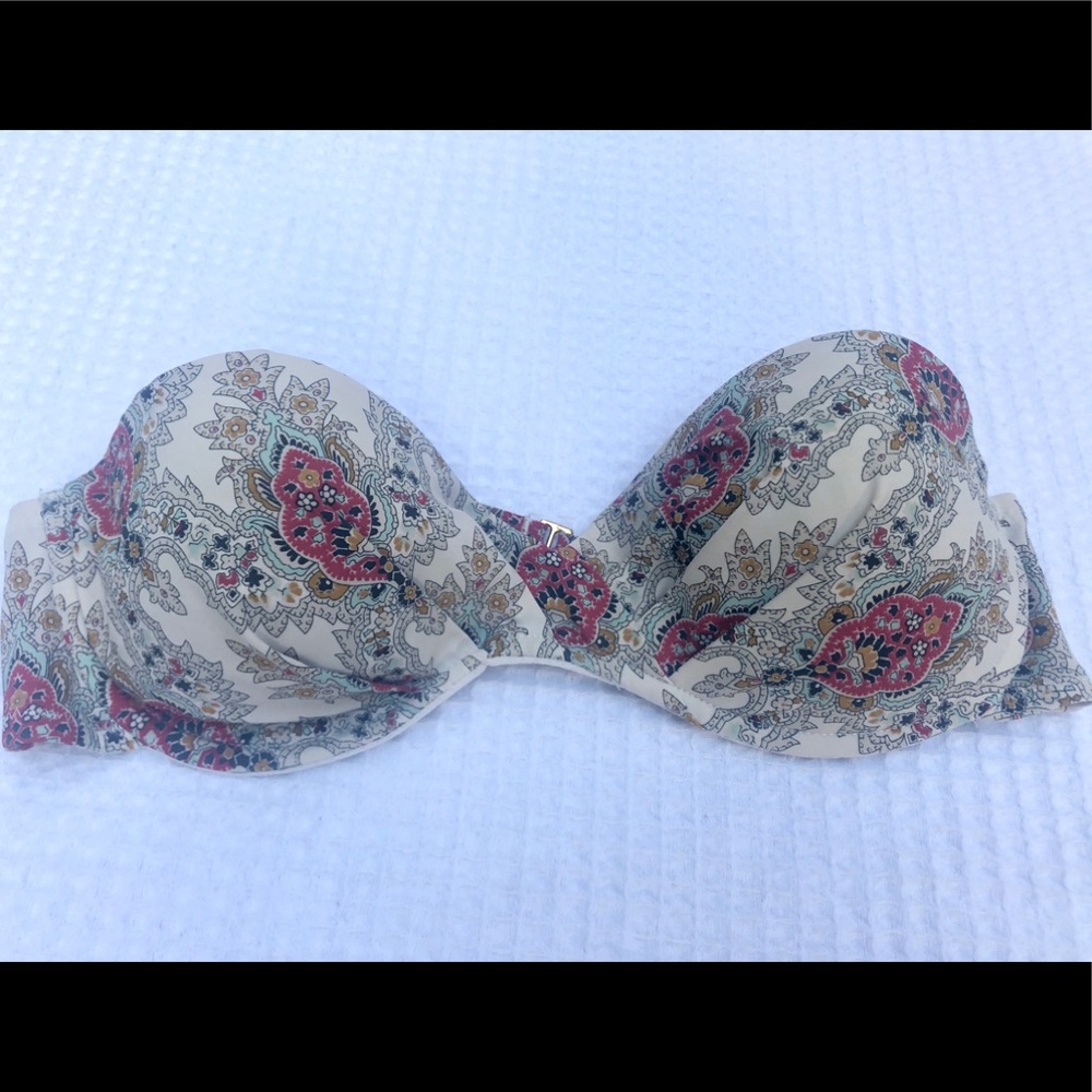 J. Crew Underwire Strapless Bikini Top